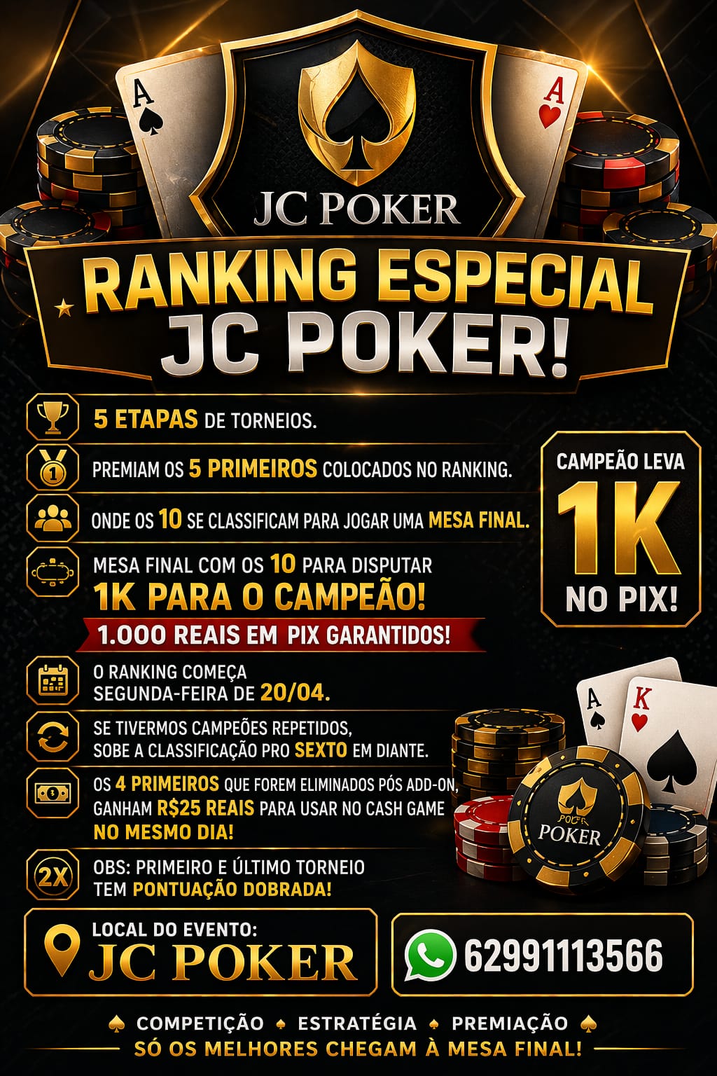imagem flyer torneio
